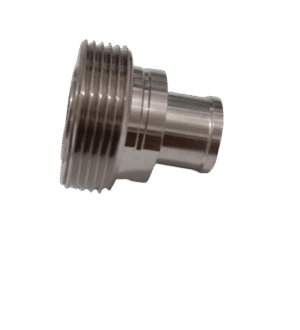 DIN Female Connector for 1/2 inch SF Cable Solder