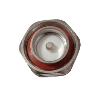 DIN Male Connector for 1/4 inch SF Cable Solder