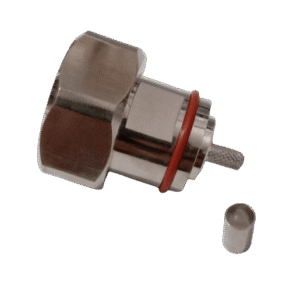 DIN Male Connector for LMR200 Cable Crimp