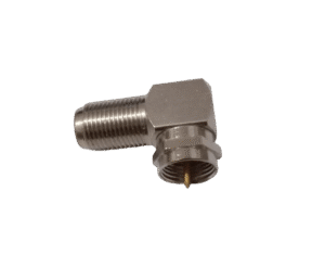 F Male to F Female Right Angle Adaptor 3 GHz