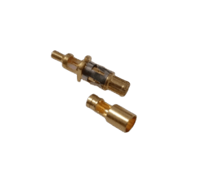 KMX3 Male Connector, RG 174 Crimp