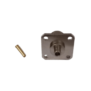 N Female 4-Hole Connector for RG141 Cable Solder