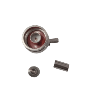 N Male Right Angle Connector for LMR200 Cable Crimp