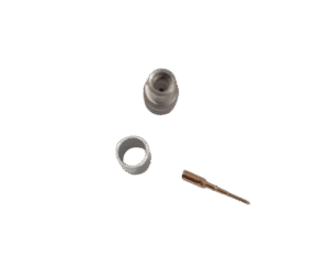 QLA Male Connector, RG 58 Crimp