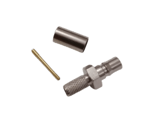 QMA Female Connector, LMR 200 Crimp