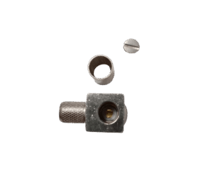 QMA Male Right Angle Connector, LMR 240 Crimp
