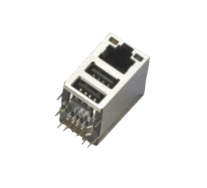 RJ45 Female Dual Shielded Connector