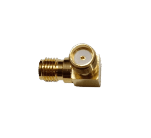 SMA Female to SMA Female Right Angle Adapter, 4 GHz