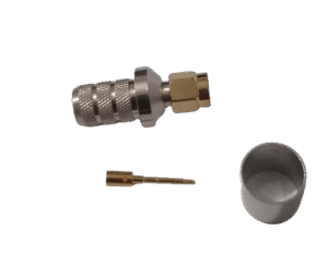 SMA Male Connector for LMR400 Cable Crimp