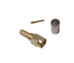 SMA Male Reverse Polarity Connector for LMR200 Cable Crimp