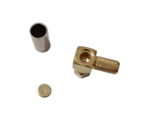 SMC Female Right Angle Connector, LMR 100 Crimp