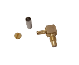 SMC Male Right Angle Connector, LMR 100 Crimp