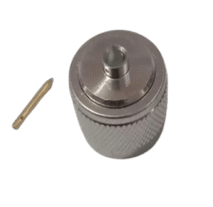 N Male Right Angle Connector for RG141 Cable Solder