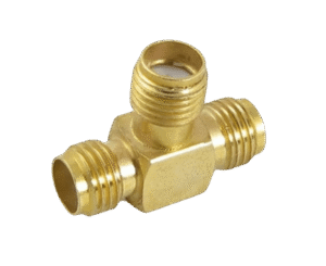 SMA Female T-Type Adapter, 3 GHz