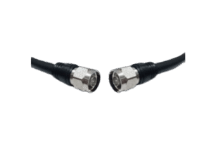 N-Type Male to N-Type Male Cable Assembly, 1 Meter, 1/2 inch SF Cable