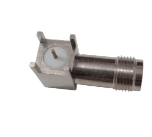 TNC Female Right Angle PCB Solder Connector