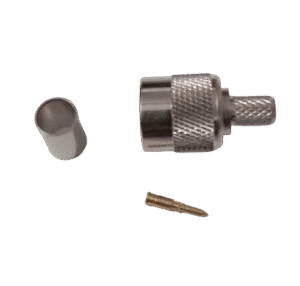 TNC Male Connector for RG59 Cable Crimp
