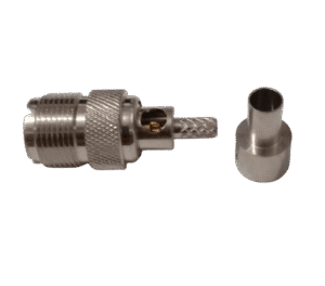 UHF Female Connector for LMR200 Cable Crimp